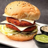 Veg Double Patty Burger