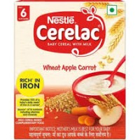 Cerelac Stage 1 Wheat Apple Carrot(300gm).