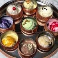 Maharashtrian Ice-cream Thali