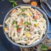 Pasta With White Sauce