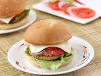 Cheese Aloo Tikki Burger