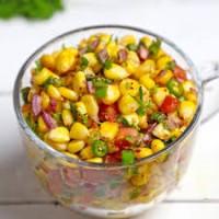 Corn Chat Tart