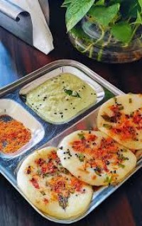 Coconut Butter Uttapam