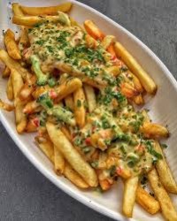 Cheesy Masala Fries