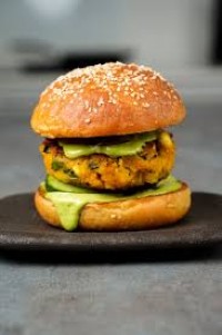 Paneer Tikka Burger (Veg)