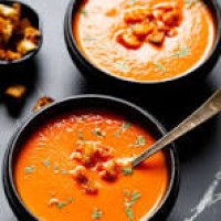 Creamy Tomato Soup (Veg)