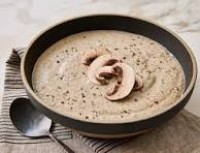 Creamy Mushroom Soup (Veg)
