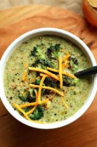 Creamy Broccoli Soup (Veg)