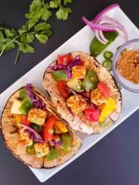 BBQ Paneer Tacos (Mexican Veg)