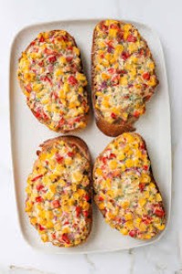 Corn Cheese Toast (Veg)