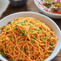 Veg Tripple Noodles (Half)