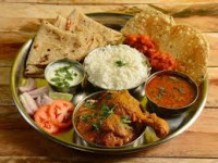 Special Broiler Chicken Thali