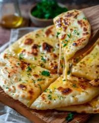 Cheese Garlic Naan