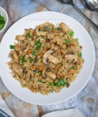 Mushroom Fried Rice