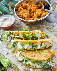 Peri Peri Paneer Tacos (Mexican Veg)
