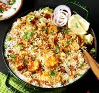 Panir Mushroom Biryani