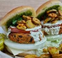 Veg Tandoori Burger