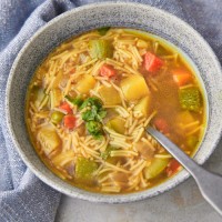 Veg Noodles Soup